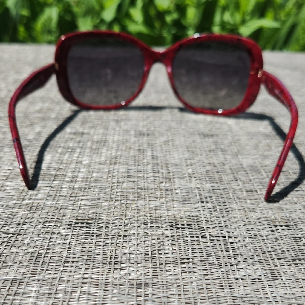Prada Red Sunglasses - Picture 8 of 15